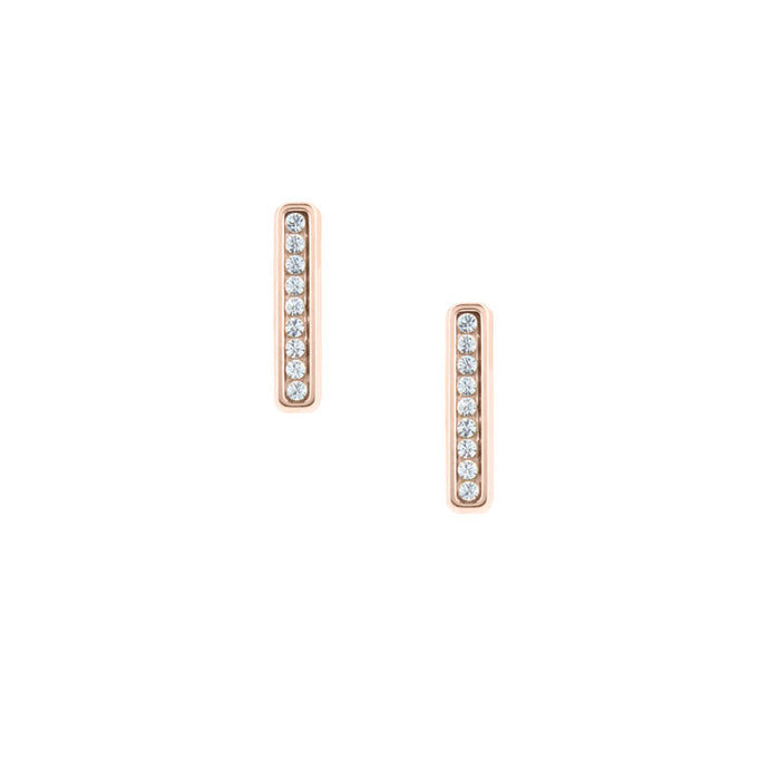 Les Interchangeables Boucles D Oreilles Barrette Strassé Pm