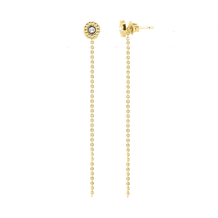 Les Interchangeables Boucles D Oreilles Bille Strassé