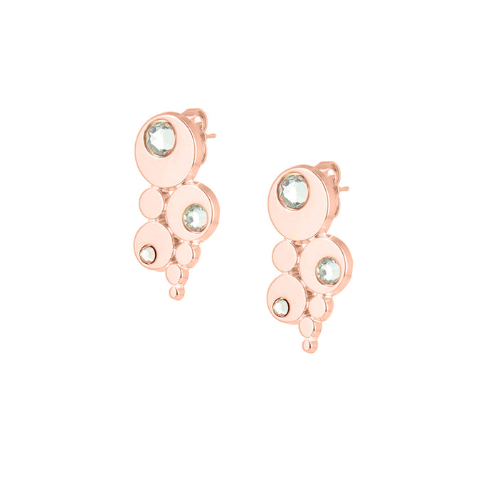 Les Interchangeables Boucles D Oreilles Bulle Strasse
