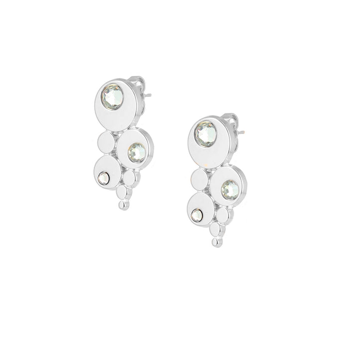 Les Interchangeables Boucles D Oreilles Bulle Strasse
