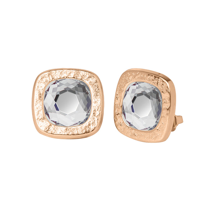 les interchangeables Boucles d oreilles université martelé gm