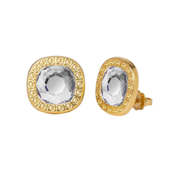 les interchangeables Boucles d oreilles université perlé gm