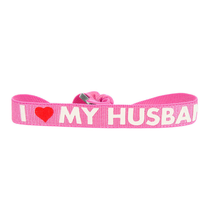 les interchangeables Bracelet message i love my husband