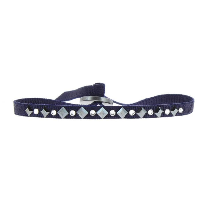 Les Interchangeables Bracelet Mini Losange Et Strass