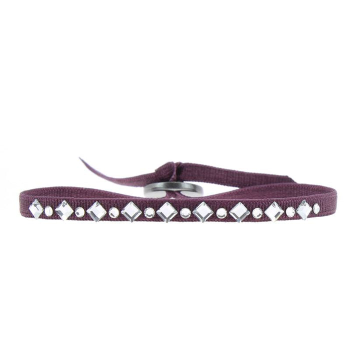 les interchangeables Bracelet mini losange et strass