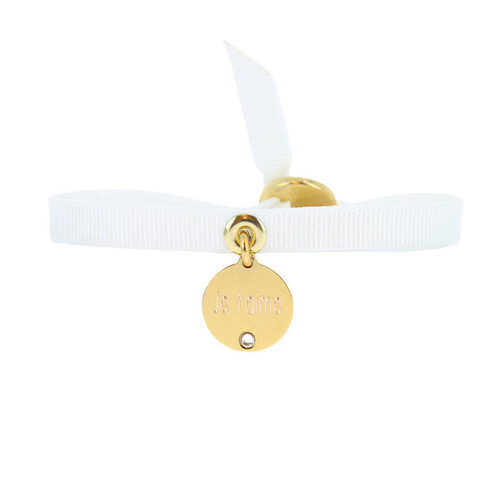 Les Interchangeables Bracelet Stretch Mon Mien Je T Aime