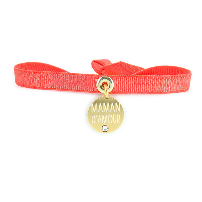 les interchangeables Bracelet stretch mon mien maman d amour