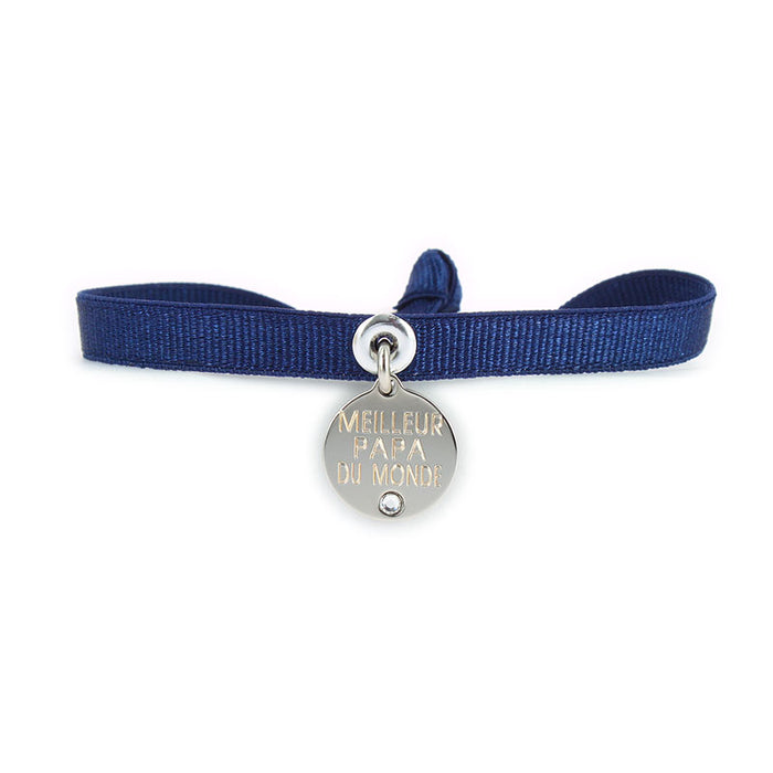 Les Interchangeables Bracelet Stretch Mon Mien Meilleur Papa Du Monde