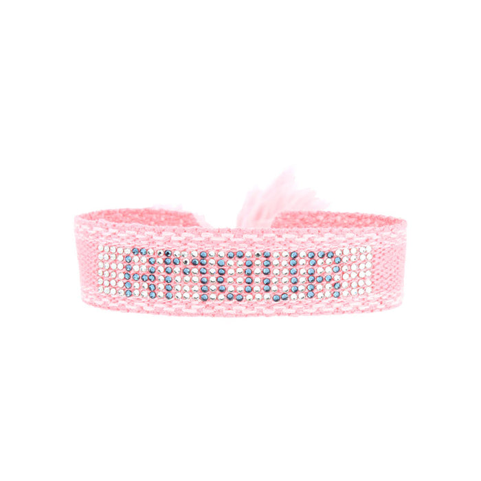 Les Interchangeables Bracelet Tissé Cristal Full Amour