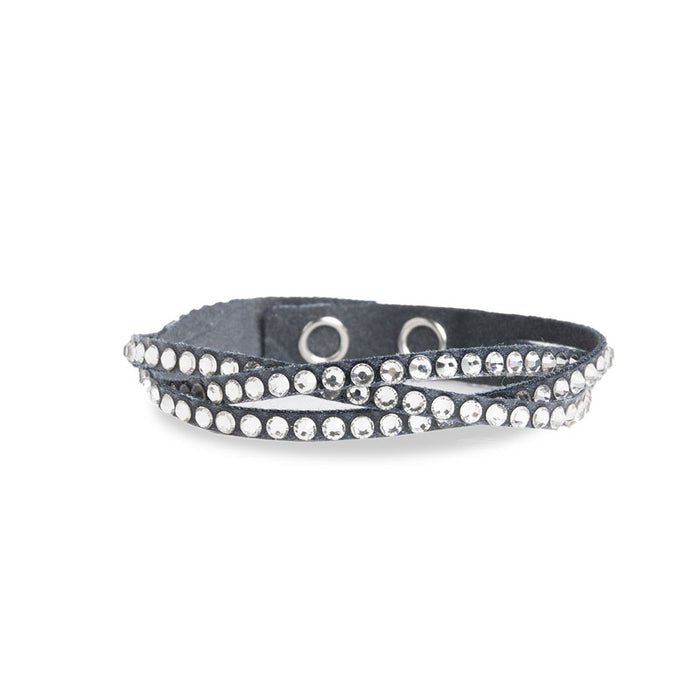 les interchangeables Bracelet yours full strass rond gm