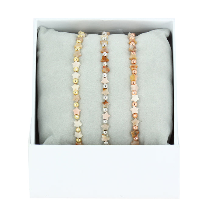 Les Interchangeables Coffret Bracelets Perle Etoile