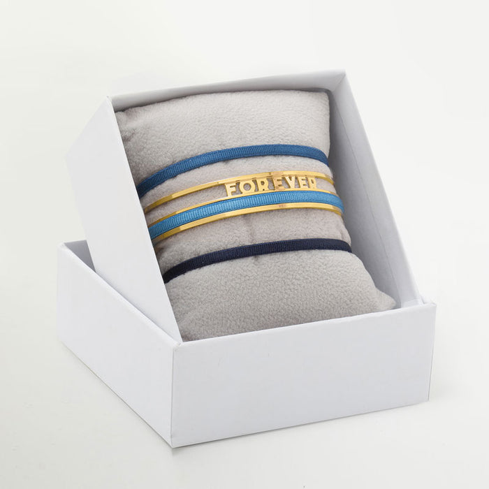 Les Interchangeables Coffret Jonc Ruban 3mm Forever