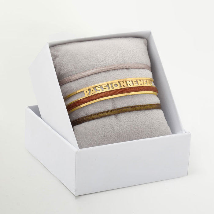 Les Interchangeables Coffret Jonc Ruban 3mm Passionnement