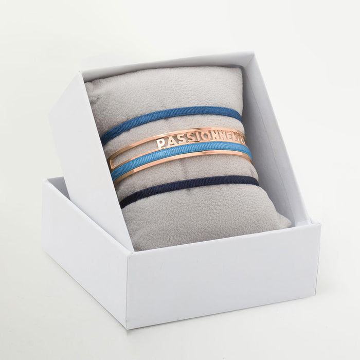 les interchangeables Coffret jonc ruban 3mm passionnement