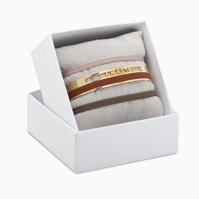 Les Interchangeables Coffret Jonc Ruban 4mm Namaste