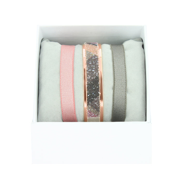 Les Interchangeables Coffret Jonc Ruban 9mm Geometrique