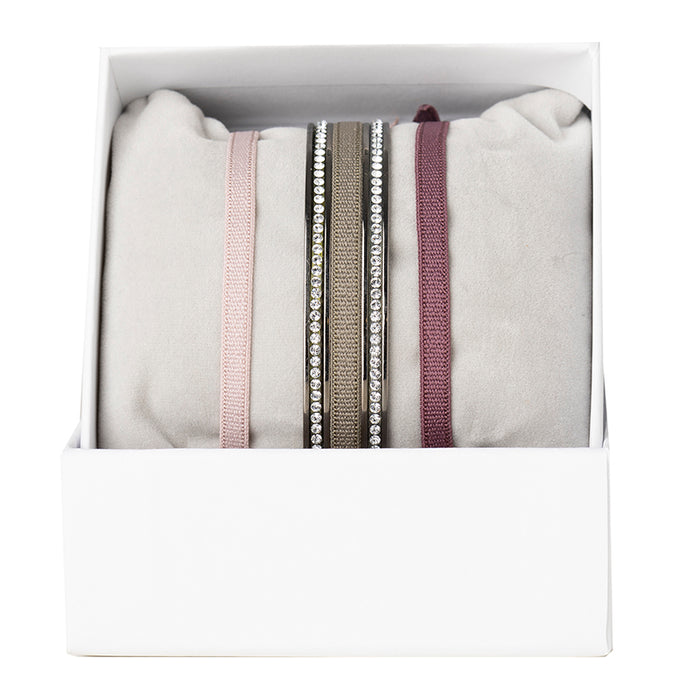 Les Interchangeables Coffret Jonc Ruban Strasse 4mm