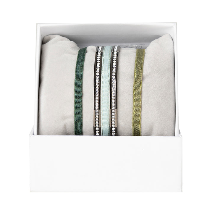 Les Interchangeables Coffret Jonc Ruban Strasse 4mm