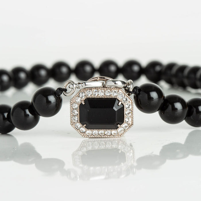 Les Interchangeables Collier Plaque Versailles Perle 10 Imit 37