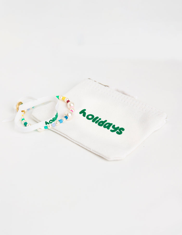 Les Interchangeables Ensemble Bracelets+pochette Holidays