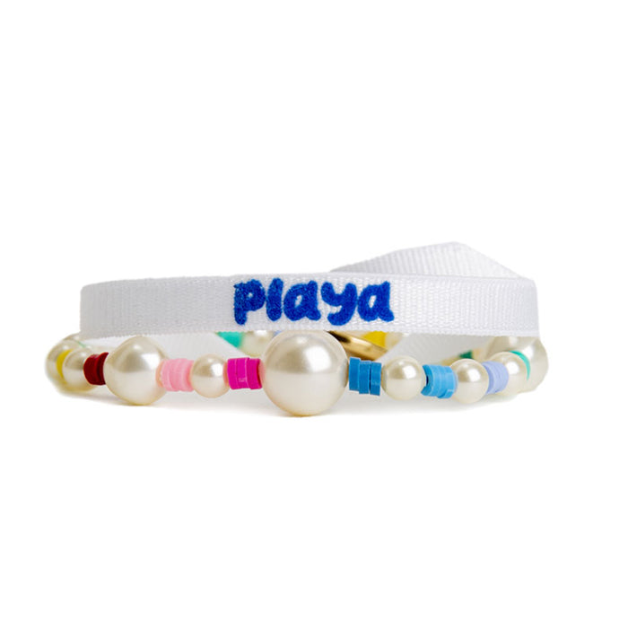 Les Interchangeables Ensemble Bracelets+pochette Playa