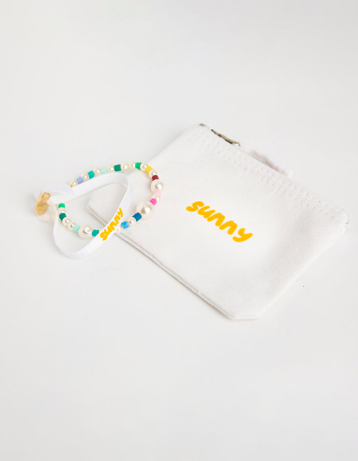 Les Interchangeables Ensemble Bracelets+pochette Sunny