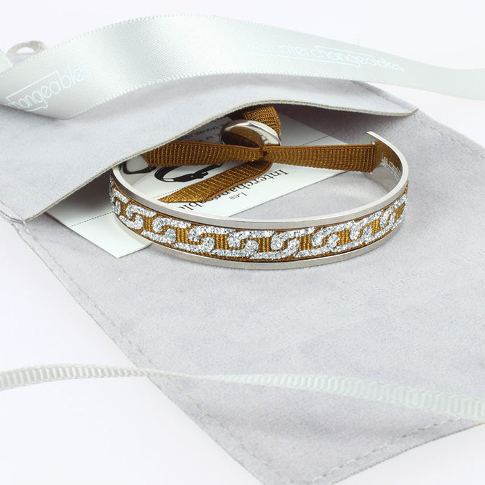 les interchangeables Jonc ruban 6mm mg maillon noel