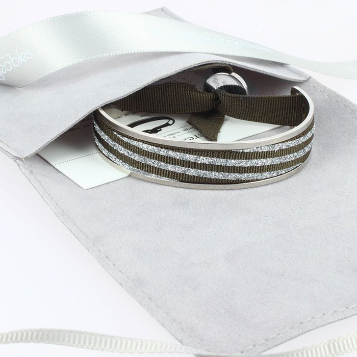 Les Interchangeables Jonc Ruban 9mm Mg Oblique Noel