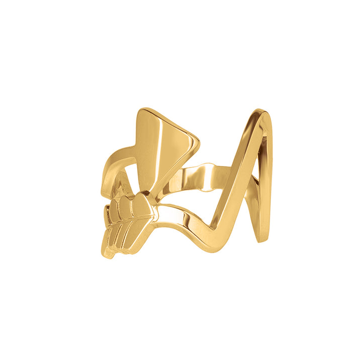 les interchangeables Bague fleche