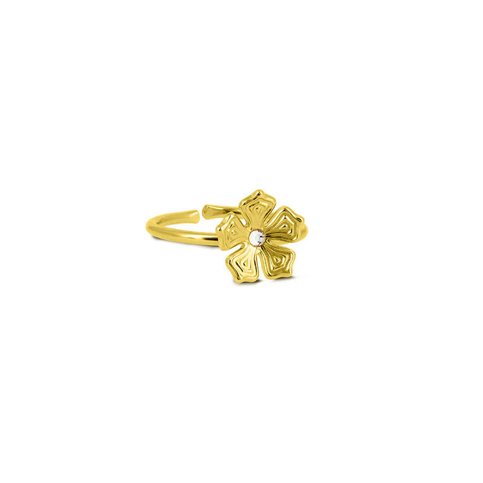 les interchangeables Bague fleur