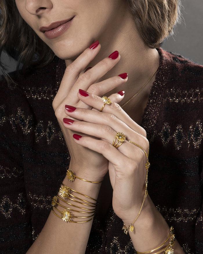 Les Interchangeables Bague Soleil OFFRE 50%