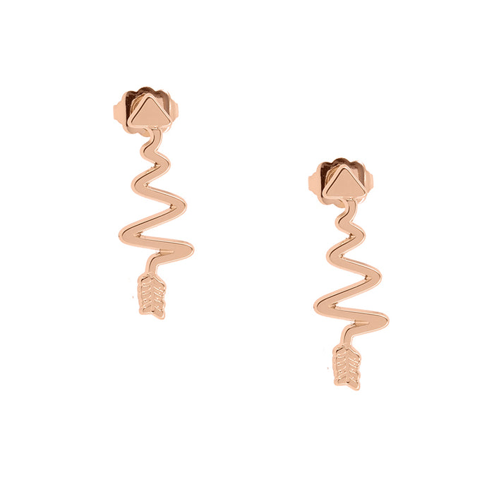 Les Interchangeables Boucles D Oreilles Fleche