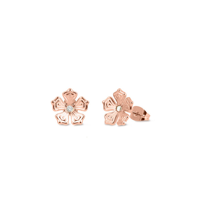 Les Interchangeables Boucles D Oreilles Fleur