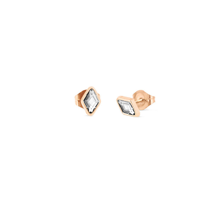 Les Interchangeables Boucles D Oreilles Losange Pm