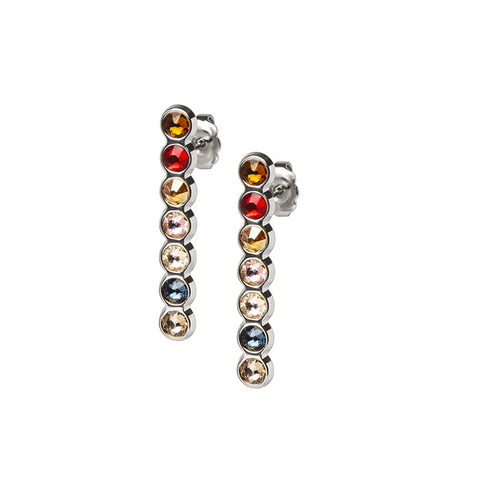 Les Interchangeables Boucles D Oreilles Rainbow