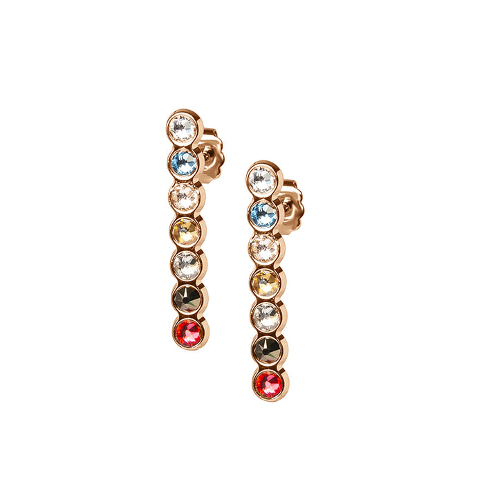 Les Interchangeables Boucles D Oreilles Rainbow