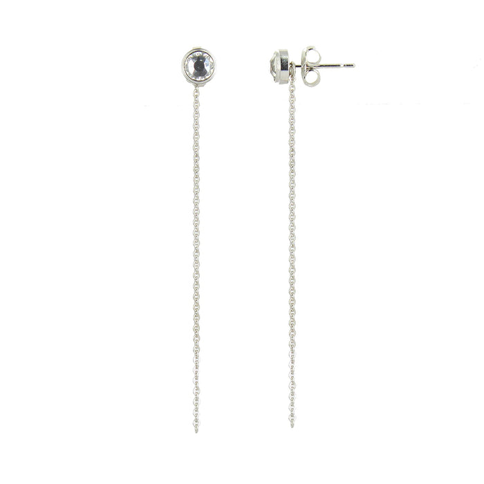 Les Interchangeables Boucles D Oreilles Serti Pm