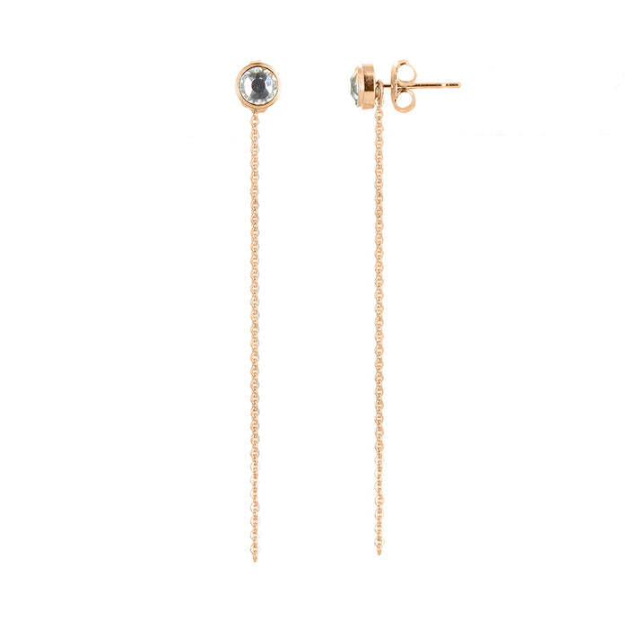 les interchangeables Boucles d oreilles serti pm