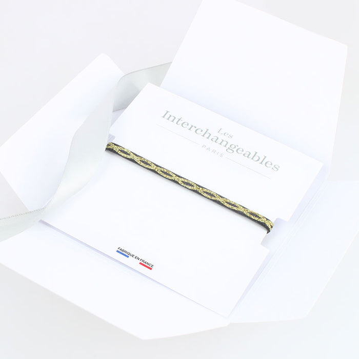 Les Interchangeables Bracelet Glitter Chaine Noel
