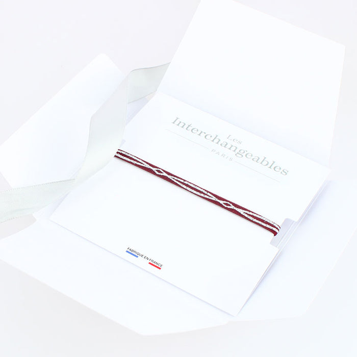 les interchangeables Bracelet glitter frieze noel