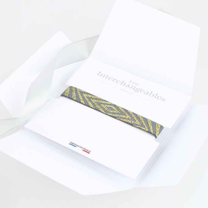 Les Interchangeables Bracelet Glitter Losange Noel