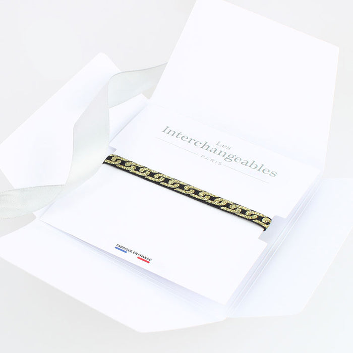 Les Interchangeables Bracelet Glitter Maillon Noel