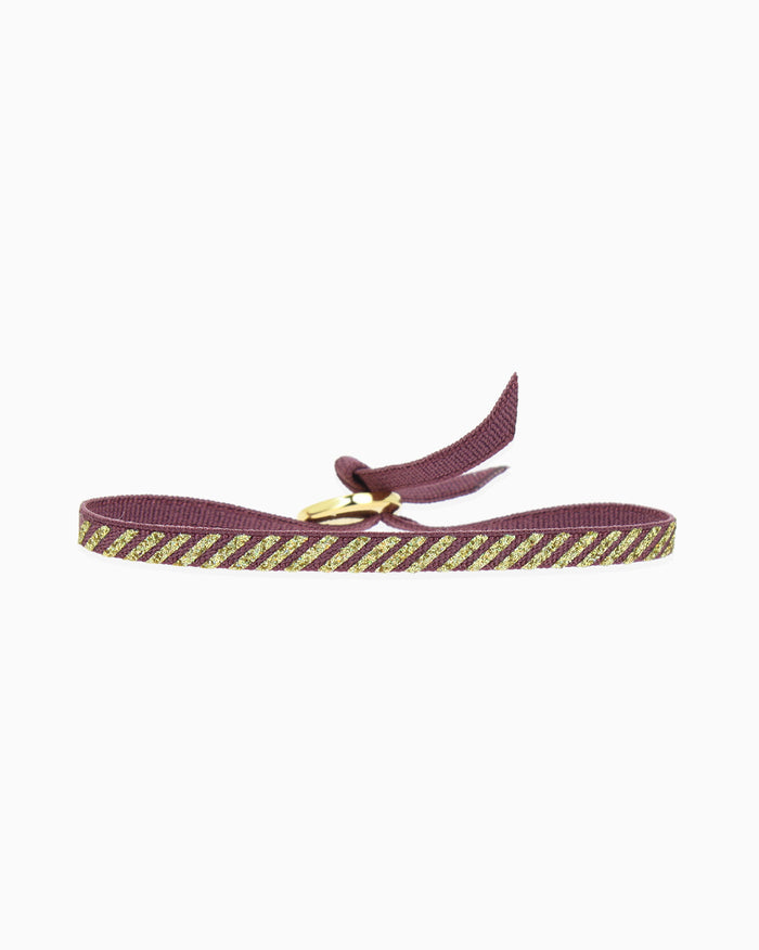 Les Interchangeables Bracelet Glitter Stripe Noel