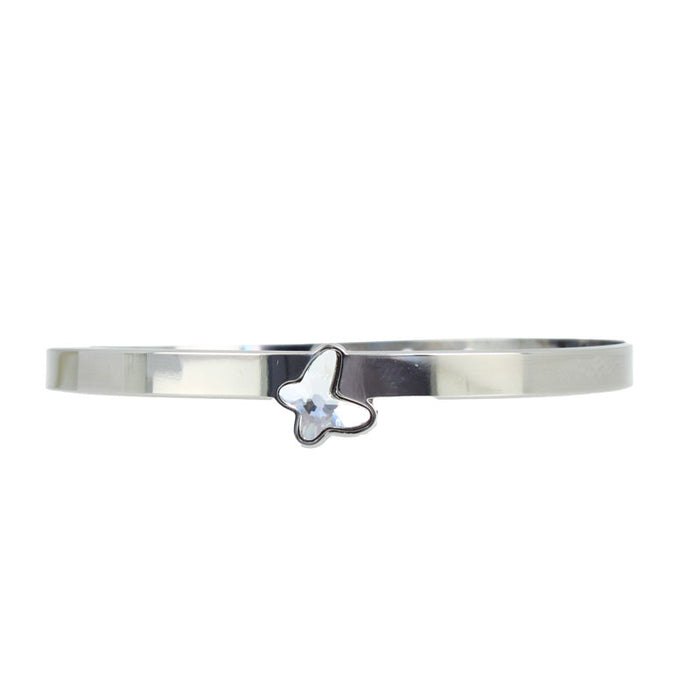 Les Interchangeables Bracelet Jonc Papillon Pm