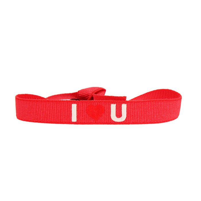 Les Interchangeables Bracelet Message I Love U