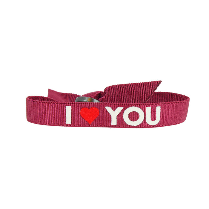 Les Interchangeables Bracelet Message I Love You