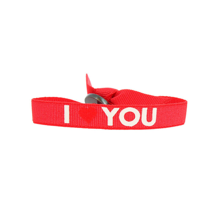Les Interchangeables Bracelet Message I Love You