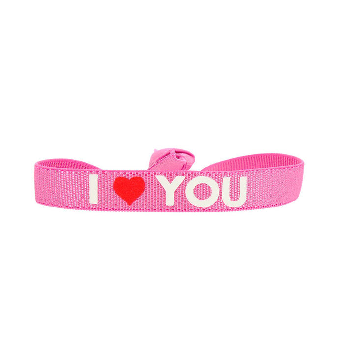 Les Interchangeables Bracelet Message I Love You