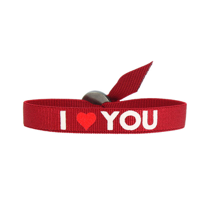 les interchangeables Bracelet message i love you
