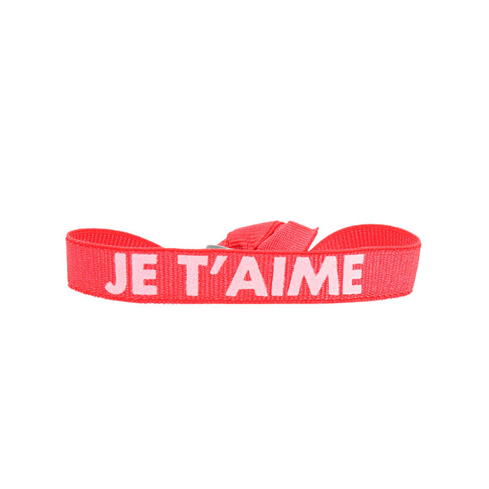 Les Interchangeables Bracelet Message Je T Aime